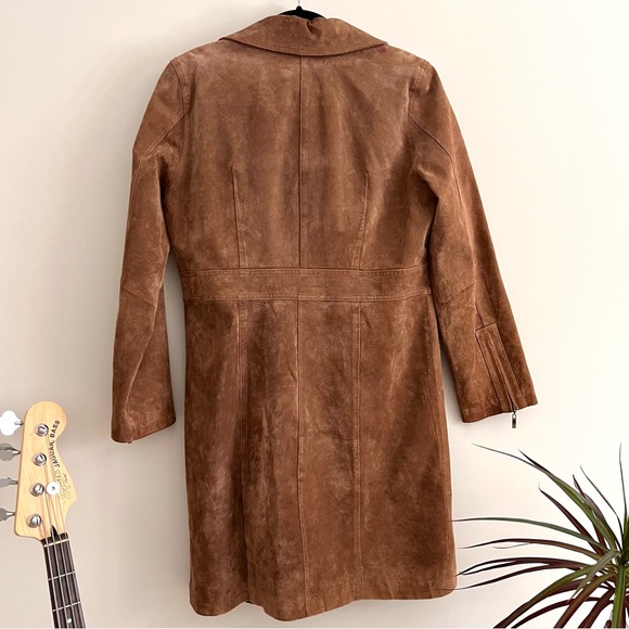Brown Suede Jacket - Picture 2 of 4
